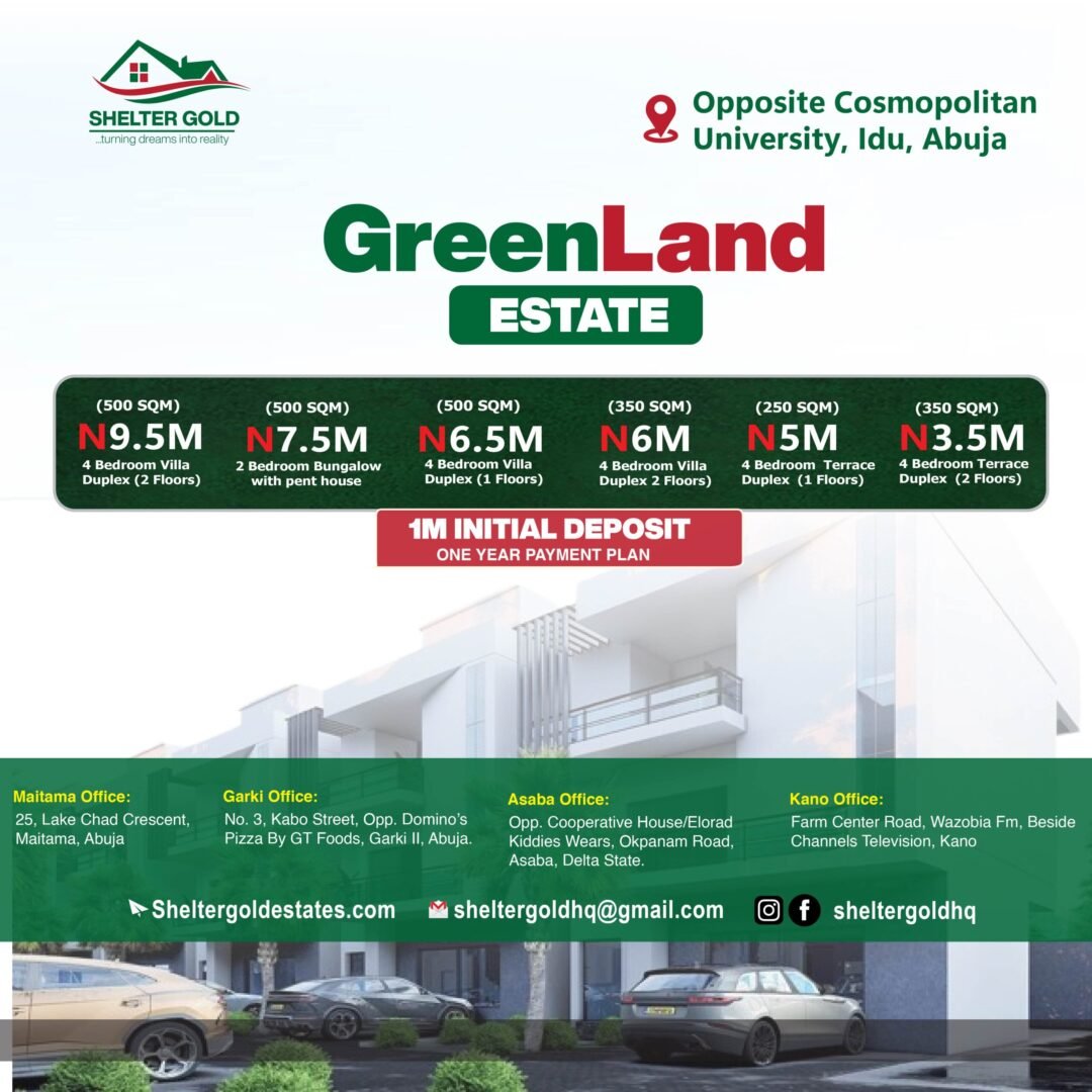 GreenLand Estate – Shelter Gold Corporate Limited